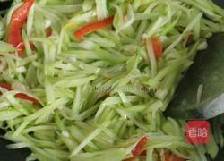 清炒佛手瓜的做法图解4