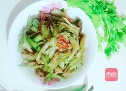 芹菜炒里脊肉的做法图解8