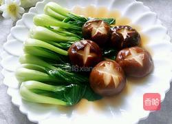 香菇菜心的做法图解10