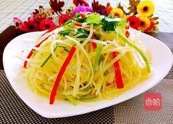 呛拌香菜土豆丝的做法图解12