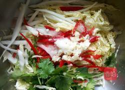凉拌白菜心的做法图解3