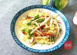 凉拌白菜心的做法图解8