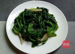 凉拌芝麻菠菜的做法图解4