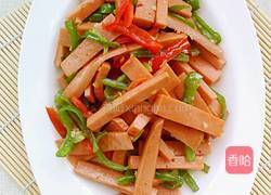 尖椒火腿肠的做法图解5