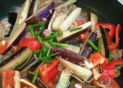 甜椒肉沫烧茄子的做法图解5