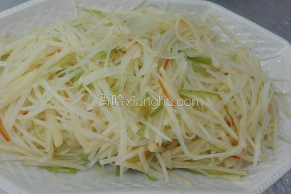 青椒土豆丝