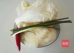 白菜拌粉丝的做法图解1