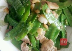 荷兰豆炒肉的做法图解14