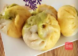 三色萝卜丝包子的做法图解12