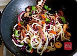 炒乌冬面的做法图解11