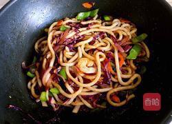 炒乌冬面的做法图解12