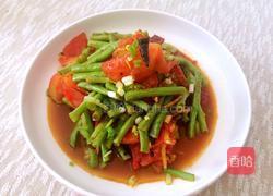 西红柿炒豆角的做法图解10