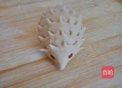 巧克力小刺猬馒头的做法图解7