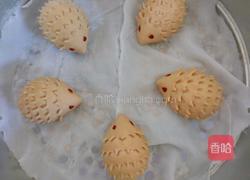 巧克力小刺猬馒头的做法图解9
