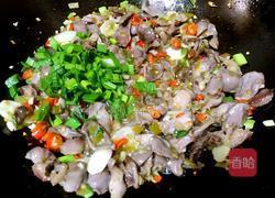 酸辣椒炒鸡肾的做法图解8