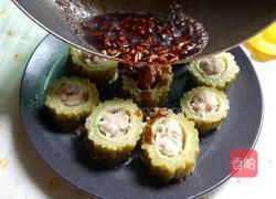 清蒸苦瓜塞肉的做法图解11