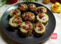 清蒸苦瓜塞肉的做法图解12