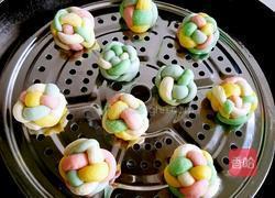 彩色蔬菜馒头的做法图解8