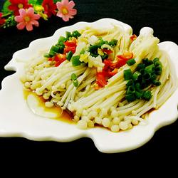 葱油金针菇的做法[图]