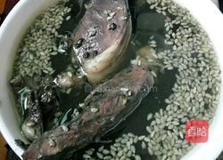 猪心炖芝麻的做法图解8