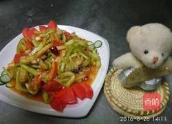 番茄炒茄子的做法图解6