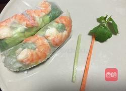 越式虾米春卷的做法图解3