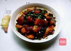 红烧肉炖海带的做法图解11