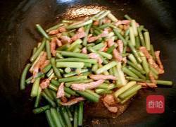 蒜苔炒肉的做法图解6