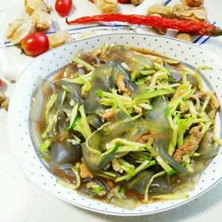 肉丝拉皮的做法[图]