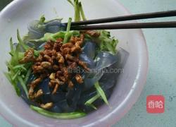 肉丝拉皮的做法图解3