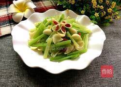 芹菜炒百合的做法图解8