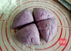 紫薯玫瑰花馒头的做法图解12