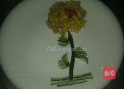 玉米鸡丁的做法图解2