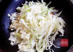 素炒包菜的做法图解4