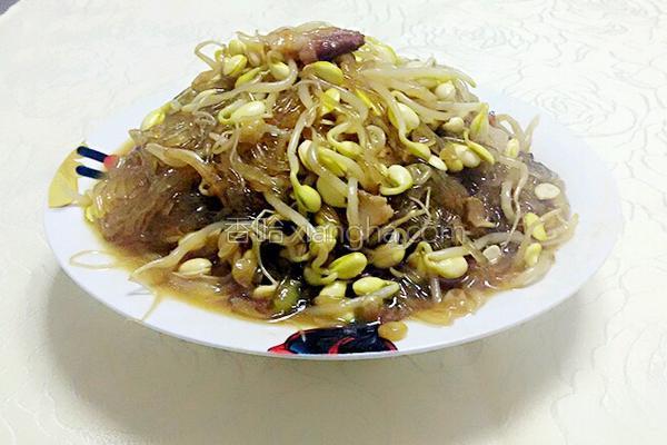 豆芽炒粉条