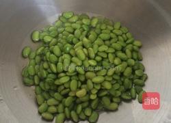 海米毛豆汇的做法图解4