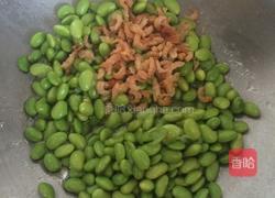 海米毛豆汇的做法图解5
