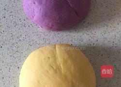 南瓜紫薯馒头的做法图解4