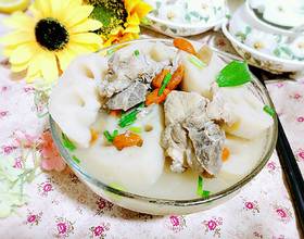 菜脯莲藕煲排骨[图]