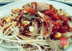 番茄肉酱意粉的做法图解7