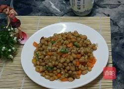 炒黄豆的做法图解4