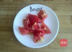 西红柿炒包菜的做法图解2