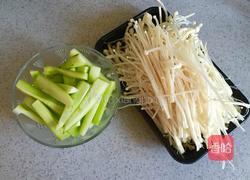 酸汤金针汆肥羊的做法图解2