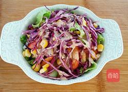 紫甘蓝沙拉的做法图解4