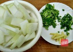 冬瓜花蛤汤的做法图解3