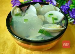 冬瓜花蛤汤的做法图解7