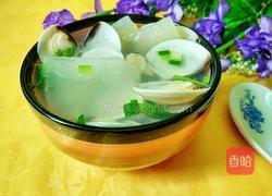 冬瓜花蛤汤的做法图解9