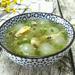 鲜贝冬瓜汤的做法[图]