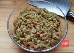 猪肉豆角馅包子的做法图解4