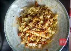 白菜焖饭的做法图解2